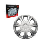 Versaco Σετ Τάσια Αυτοκινήτου 4τμχ 16" Ασημί – Wheel Covers 101576