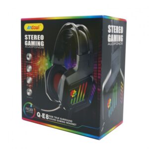 ΑΚΟΥΣΤΙΚΑ STEREO GAMING ΜΕ LED RGB ΦΩΤΙΣΜΟ ANDOWL Q-E8