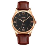 Αναλογικό ρολόι χειρός – Skmei – 9261 – Brown/Gold