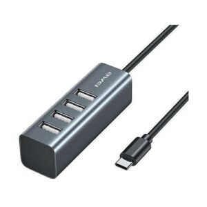 Αντάπτορας USB 2.0 Hub με 4 θύρες – Type-C – CL-122T – AWEI – 888070