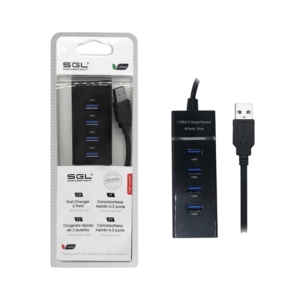 Αντάπτορας USB Hub με 4 θύρες – 304P – 30cm – 095929