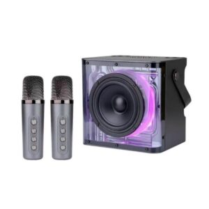 Ασύρματο ηχείο Bluetooth με 2 μικρόφωνα Karaoke – SK2062 – 820623 – Black