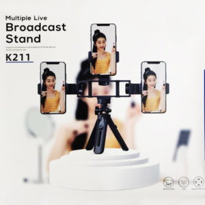 Βάση στήριξης κινητού 3 θέσεων – Multiple live broadcast stand K211 51125