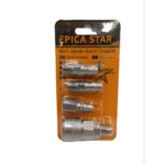 ΓΡΗΓΟΡΟΣ ΣΥΖΕΥΚΤΗΣ 1/4'' ΣΕΤ 4ΤΜΧ EPICA STAR EP-50601