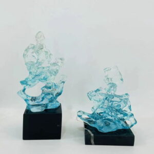 Γυάλινο Διακοσμητικό Γλυπτό – Glass Sculpture Decor 0107004