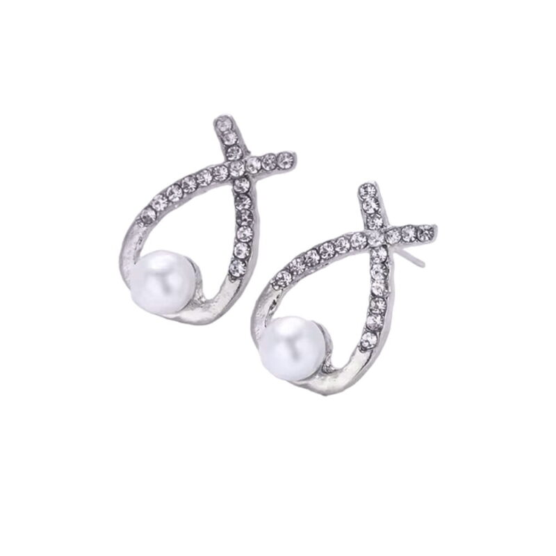 Γυναικεία Ατσάλινα Σκουλαρίκια Καρφωτά – Women’s Steel Earrings A3075