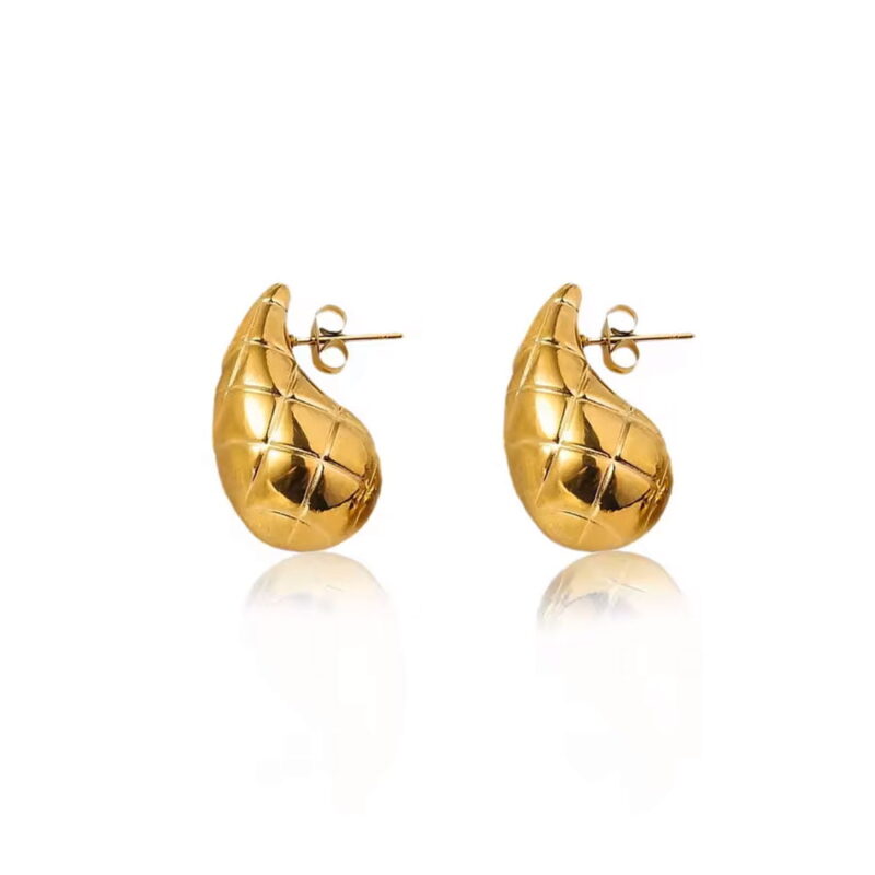 Γυναικεία Ατσάλινα Σκουλαρίκια Καρφωτά – Women’s Steel Earrings A1122A-11