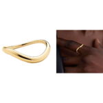 Γυναικείο Ατσάλινο Δαχτυλίδι/Χρυσό – Woman’s Steel Ring/Gold