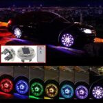 Διακοσμητικά φωτιστικά τροχών 4τμχ XF369 – Car wheel lights 10104