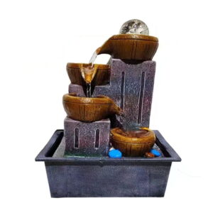 Διακοσμητικό Συντριβάνι Feng Shui – Resin craft bonsai running water ornament 0161038