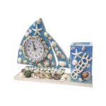 Διακοσμητικό ρολόι καράβι & μολυβοθήκη Greece – Decorative clock Greece Z699602