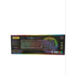 ΕΝΣΥΡΜΑΤΟ RGB ΠΛΗΚΤΡΟΛΟΓΙΟ ANDOWL Q801-RGB