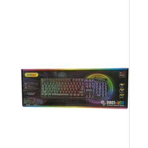 ΕΝΣΥΡΜΑΤΟ RGB ΠΛΗΚΤΡΟΛΟΓΙΟ ANDOWL Q801-RGB