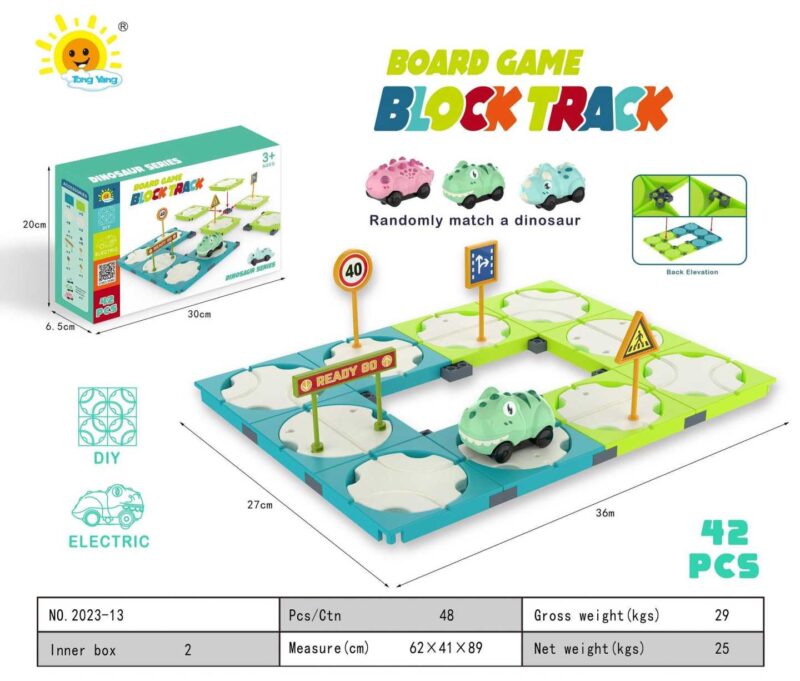 Επιτραπέζιο παιχνίδι – Block Track – 42pcs – 2023-13 – 677103