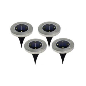 Ηλιακό φωτιστικό κήπου LED – Καρφωτό – 4pcs – 4LED/RGB – 431152