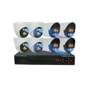 Καταγραφικό δικτύου με 8 κάμερες – CCTV Security Recording System – POE – 080081