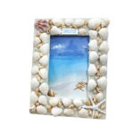 Κορνίζα με κοχύλια Greece 24.5*19.5cm 2τμχ – Photo frame 2pcs 092041