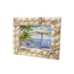 Κορνίζα με κοχύλια Greece 24*19,5cm (18*13cm) 2τμχ – Photo frame 2pcs Z699615