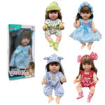 Κούκλα σε διάφορα σχέδια 3+ – Toy doll lovely baby 078008