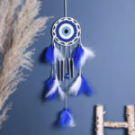 Κρεμαστό διακοσμητικό ονειροπαγίδα 65cm – Hanging decoration dreamcatcher 0101017