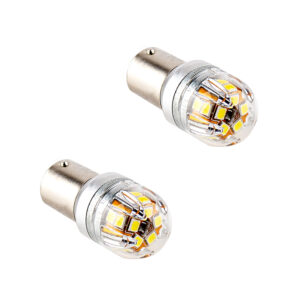 ΛΑΜΠΕΣ LED LX17 BA15S 15X2835SMD 12-24V 2 ΤΜΧ 14389