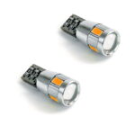 ΛΑΜΠΕΣ LED T10 Wedge-CANBUS 24V 2 ΤΜΧ – ΠΟΡΤΟΚΑΛΙ 9990000007721