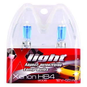 ΛΑΜΠΕΣ XENON HB4-9006 55W ΖΕΥΓΑΡΙ 13347