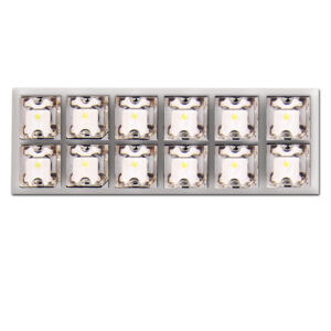 Λάμπα πλαφονιέρας με 12 LED, 20x60mm, μπλε 1 ΤΜΧ 13338