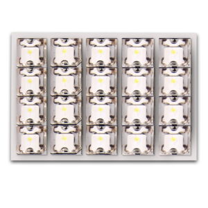 Λάμπα πλαφονιέρας με 20 LED, 35x50mm, λευκό 1 ΤΜΧ 13341