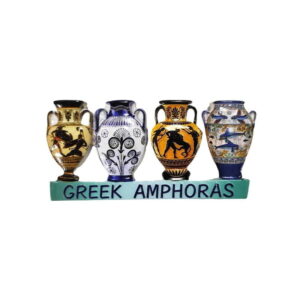 Μαγνητάκι ψυγείου σουβενίρ 12τεμ – Fridge magnet Greek Amphoras z790114