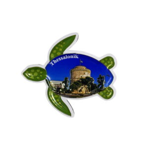 Μαγνητάκι ψυγείου σουβενίρ Thessaloniki 12τεμ – Metallic fridge magnet Thessaloniki 0105045