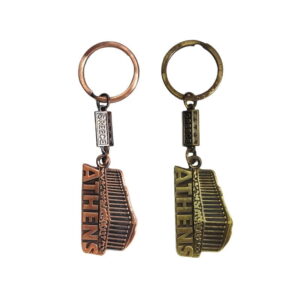 Μεταλλικό μπρελόκ Greece Athens 12τμχ – Keychain