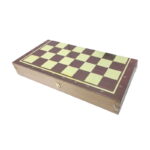 Ξύλινο τάβλι/σκακιέρα – Wooden backgammon/chess 22232