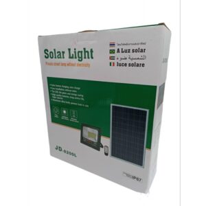 ΠΡΟΒΟΛΕΑΣ ΣΕΤ ΜΕ ΠΑΝΕΛ SOLAR 200W/6500K/IP67 JD-8200L