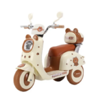 Παιδικό ηλεκτροκίνητο τρίκυκλο scooter – BBF-318 – 731114 – Brown