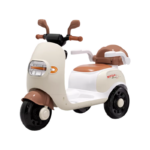 Παιδικό ηλεκτροκίνητο τρίκυκλο scooter – MYD-901 – 731118 – White/Brown