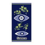 Πετσέτα θαλάσσης Greece 140x70cm – Beach towel 054077