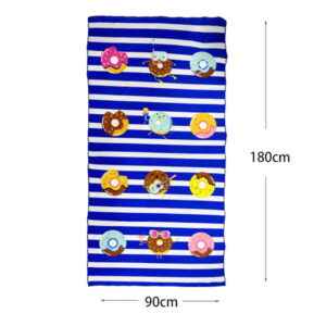 Πετσέτα θαλάσσης με ντόνατς 180x90cm – Beach towel