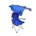 Πτυσσόμενη καρέκλα camping με σκίαστρο – 1053 – 170051 – Light Blue