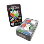 Σετ 100 Μάρκες Πόκερ Σε Μεταλλικό Κουτί – Professional poker chips 2691900