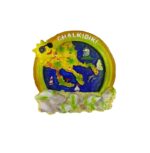 Tουριστικό μαγνητάκι Souvenir – Σετ 12pcs – Resin Magnet – 678078