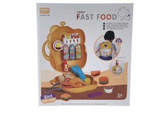 Σετ βαλιτσάκι Fast Food – 688-179B – 221329