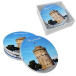 Σετ σουβέρ Thessaloniki 10cm 4τμχ – Coaster set 4pcs 026045