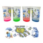 Σουβενίρ Σφηνοπότηρο Chalkidiki 12τμχ – Souvenir Glass 12pcs 0122029