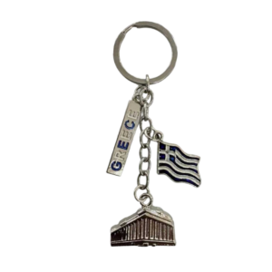 Τουριστικό μπρελόκ Souvenir – Σετ 12pcs – Greece – 280211