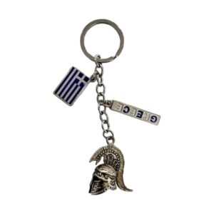 Τουριστικό μπρελόκ Souvenir – Σετ 12pcs – Ματάκι/Greece – 280433