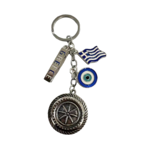 Τουριστικό μπρελόκ Souvenir – Σετ 12pcs – Greece – 280211