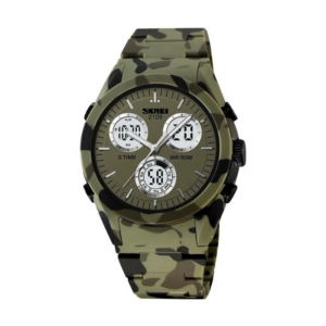 Ψηφιακό/αναλογικό ρολόι χειρός – Skmei – 2109 – Army Green