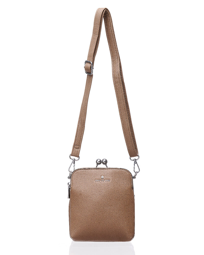 Τσάντα χιαστί KX-2415 – Khaki BAG TO BAG