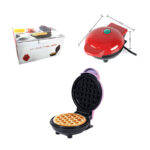 Mini Waffle Maker Βαφλιέρα σε Στρογγυλό Σχήμα  – Waffle Maker Mini Is Mighty 002506